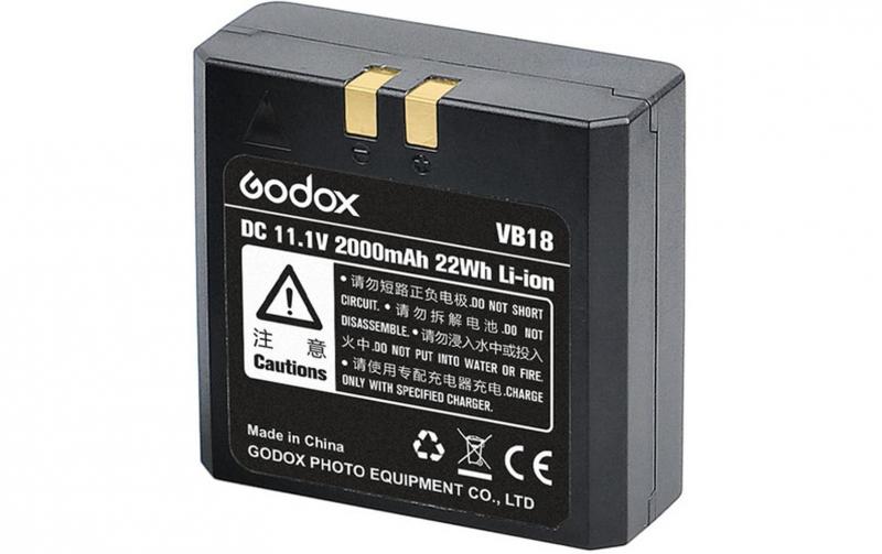 Godox VB-18, Li-Ion Akku zu V850II V860II