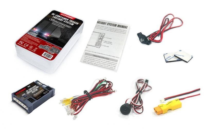 G.T. Power Container Trailer Light System