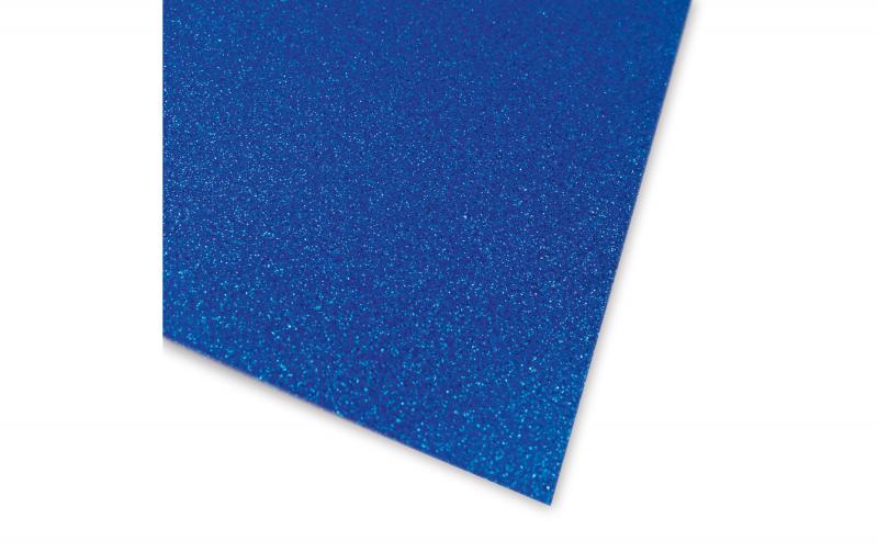 Ursus Glitterkarton A4 Blau