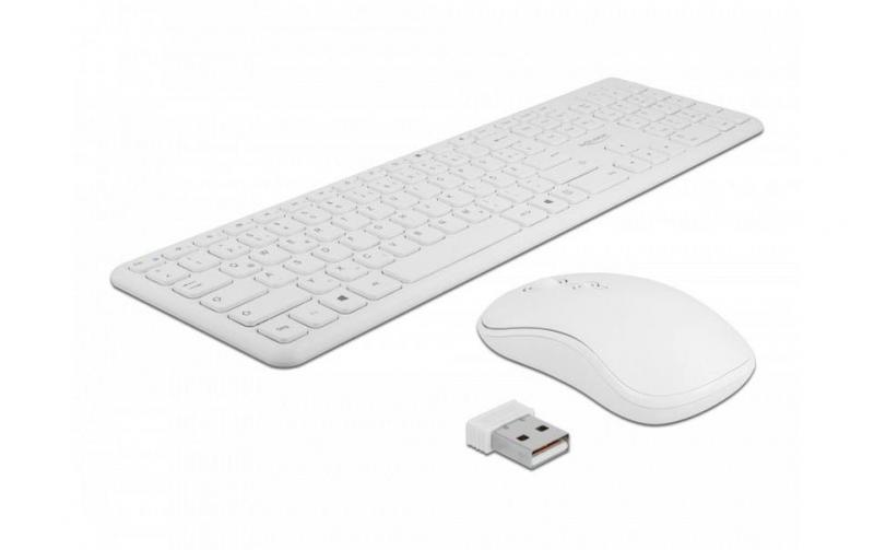 Delock USB Tastatur und Maus Set, 2,4 GHz