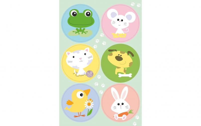 B+C Sticker Little Animals