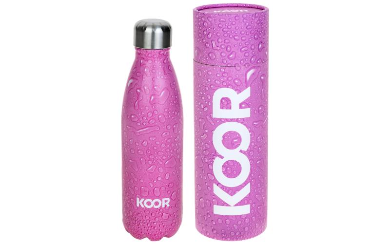 KOOR Flasche Thermo 500ml Sparkling Pink