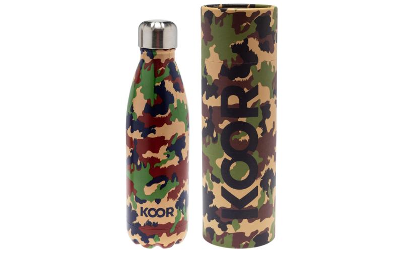 KOOR Flasche Thermo 500ml Camouflage
