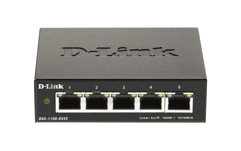 D-Link DGS-1100-05V2: 5Port Gigabit Switch