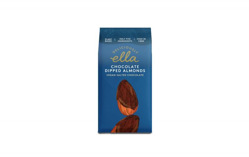 Chocolate Dipped Almonds salted