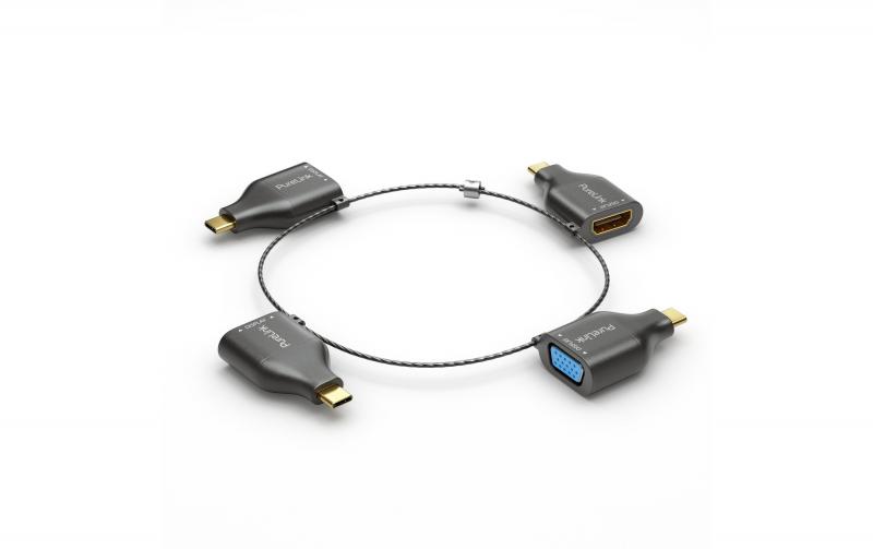 Purelink USB-C Adapterring Klein