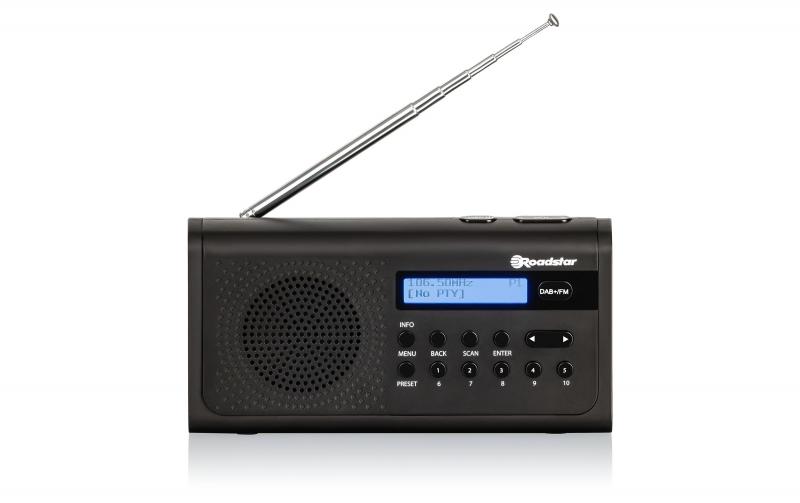 Roadstar TRA-300D+/BK, Portable Radio