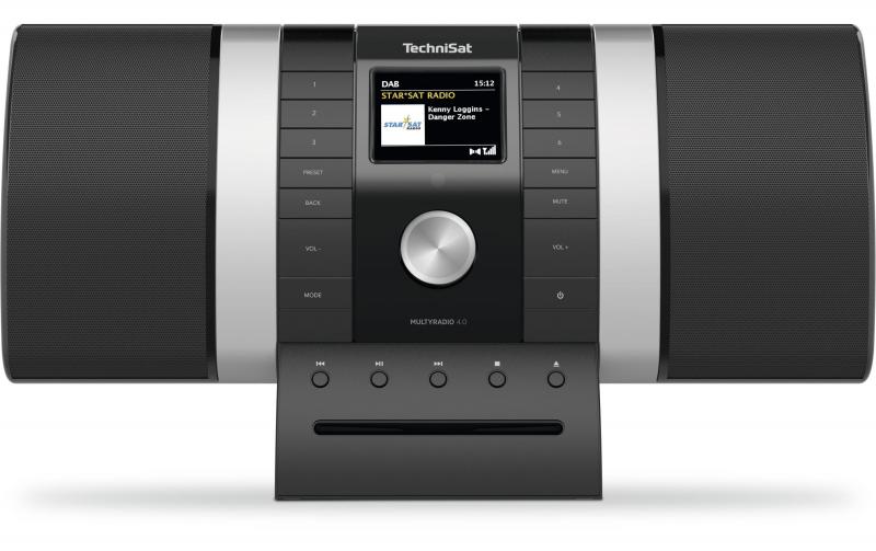 TechniSat MultyRadio 4.0, schwarz silber
