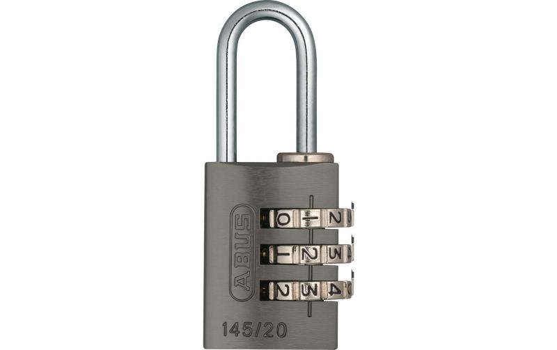 ABUS 145/20 titanium Lock-Tag Vorhangschl.