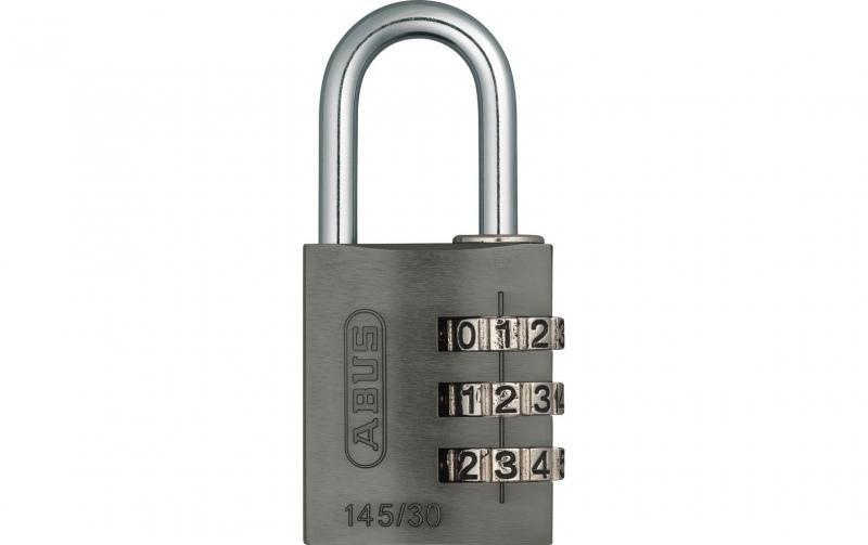 ABUS 145/30 titanium Lock-Tag Vorhangschl.