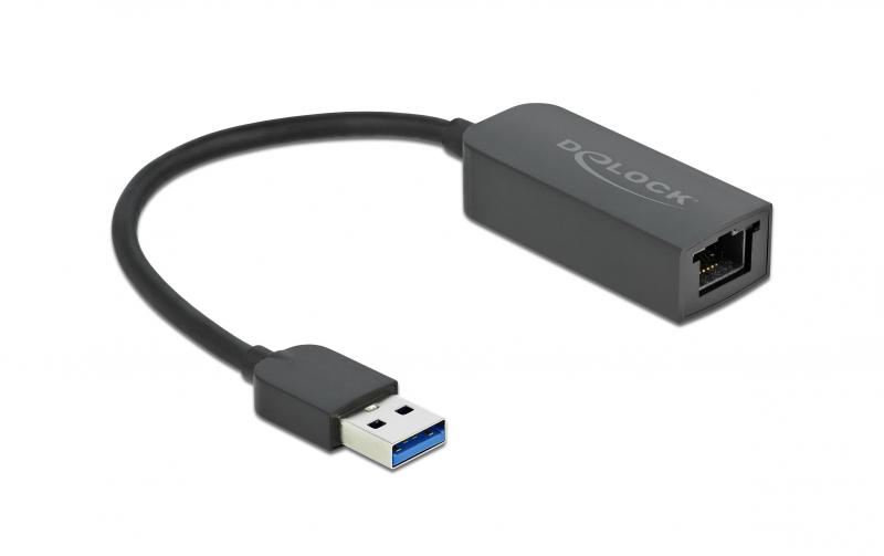 Delock USB3.2 Gen1 Typ-A zu LAN Adapter