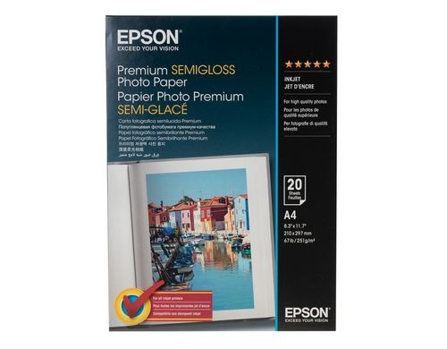 Epson Premium semigl. Photo Paper A4