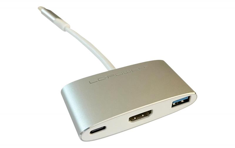 LC Power LC-HUB-C-multi-4, USB3/HDMI/PD