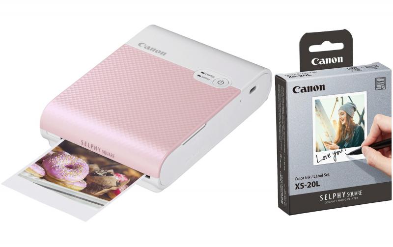 Canon Selphy QX10, 287x287dpi,WLAN,Pink