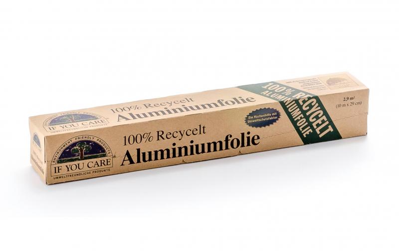 if you care Aluminiumfolie 100% recyclet