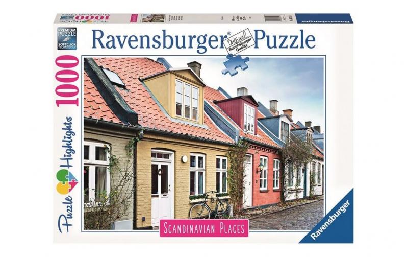 Puzzle Häuser in Aarhus, Dänemark