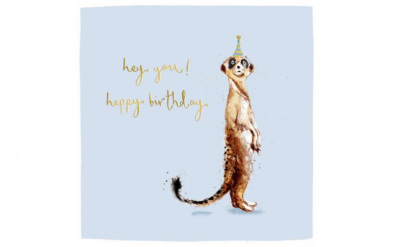 Cart Geburtstagskarte Happy Birthday