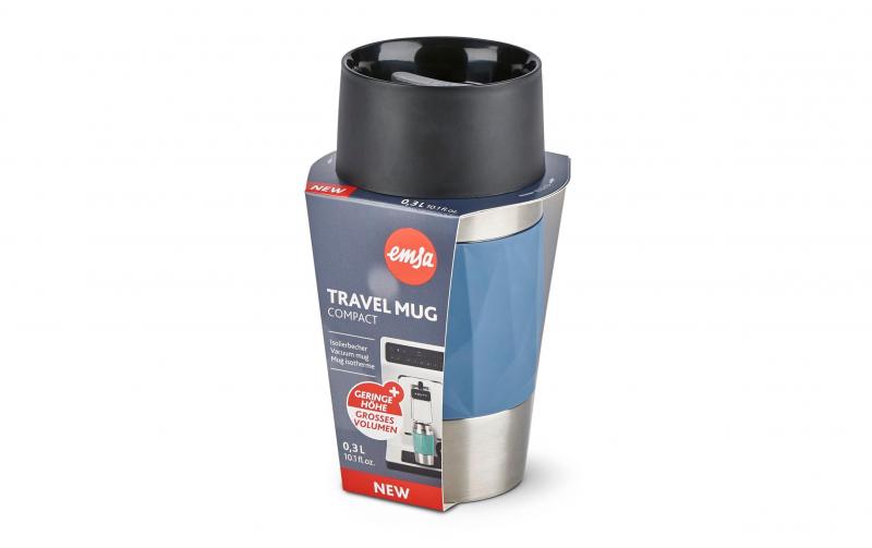 Emsa Travel Mug Compact 0.3L Blau