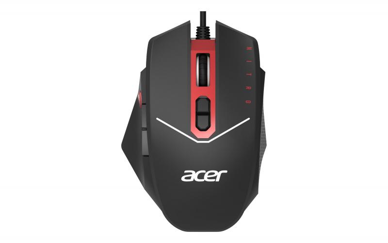 Acer Nitro Gaming Maus NMW120, schwarz-rot
