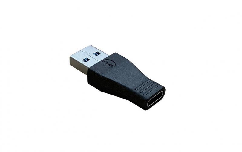 LMP USB3.0 A-C Adapter, schwarz