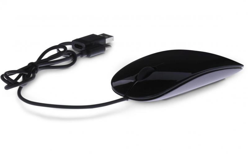 LMP Easy Mouse USB-C & USB-A Space Grau