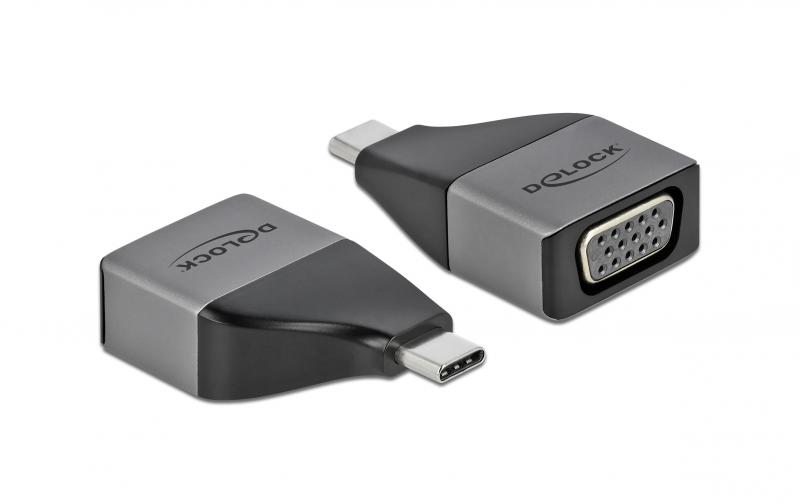 Delock Adapter USB Typ-C zu VGA 1080p
