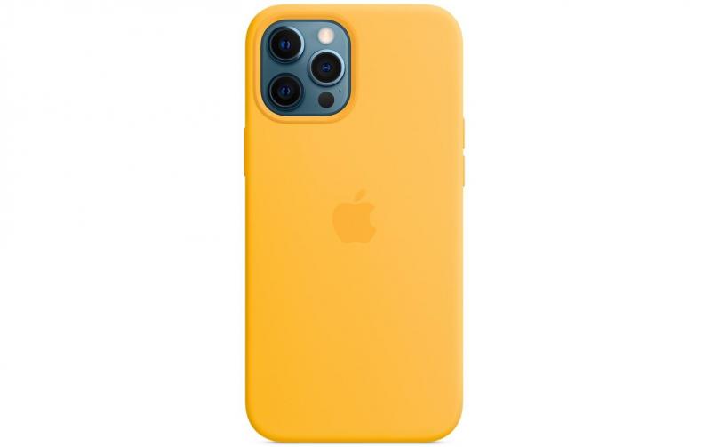 Apple iPhone 12 P Max Silicone Case Sunflow