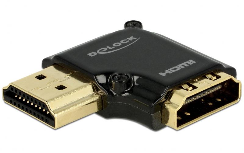 Delock Adapter HDMI-A Buch.- HDMI-A Steck.