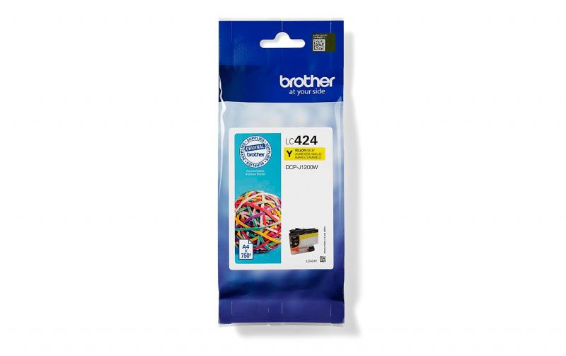 Tinte Brother LC-424Y, Yellow
