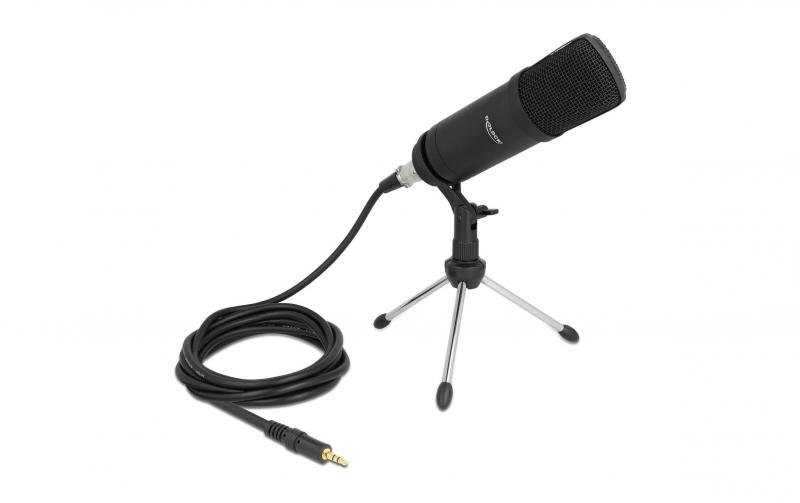 Delock Podcasting Mikrofon XLR& 3 Pin Klin.