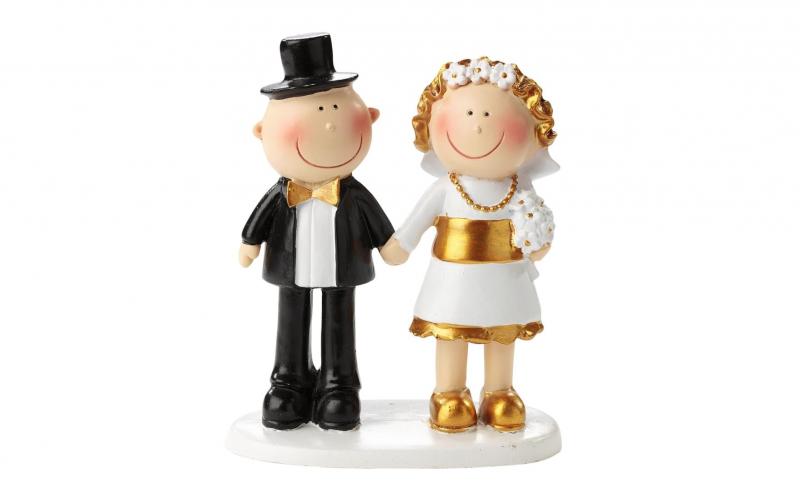 Hobbyfun Mini-Figur goldene Hochzeit