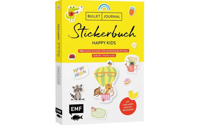 EMF Stickerbuch Bullet Journal Happy Kids