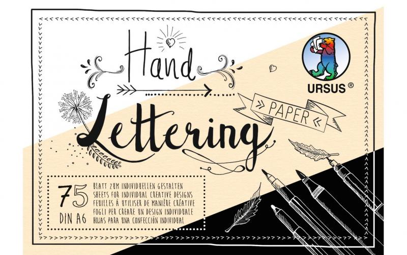 URSUS Handlettering Paper A6 Color-Mix