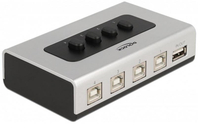 Delock 4Port USB2.0 Switchbox