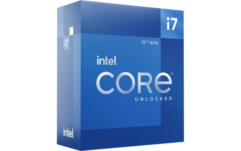 CPU Intel Twelve Core i7-12700K/3.60 GHz