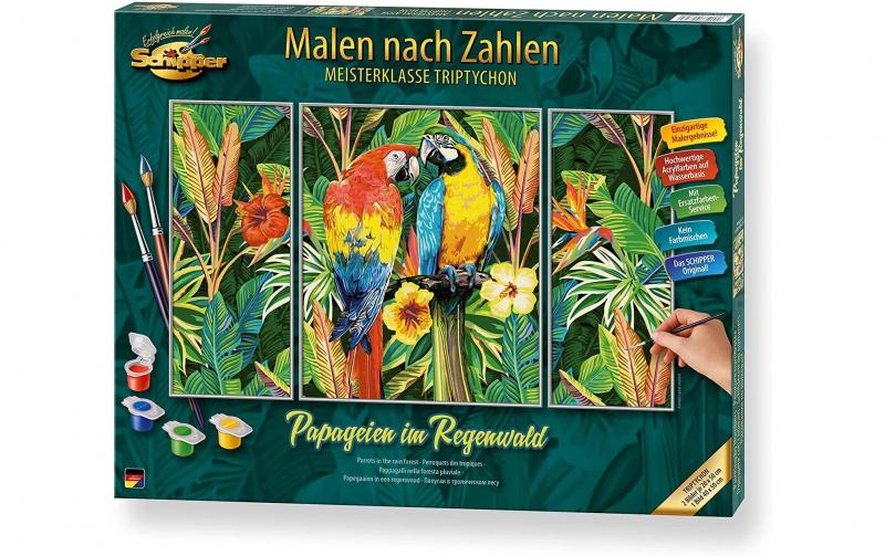 MNZ - Papageien im Regenwald