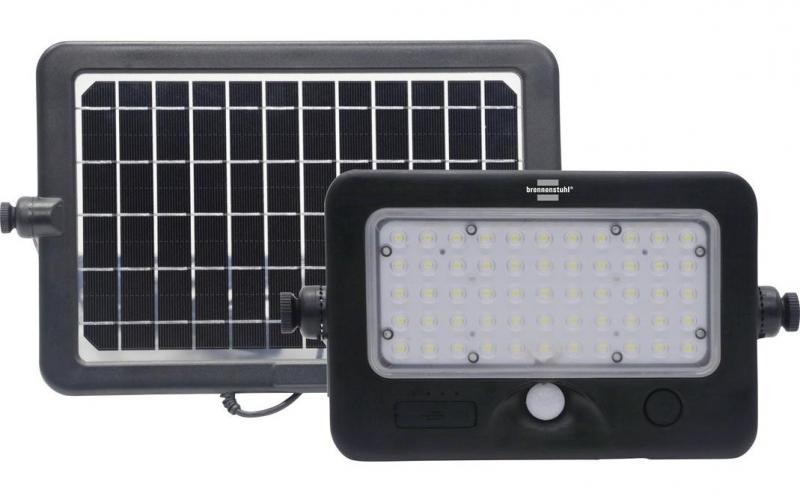 Brennenstuhl Solar LED-Strahler Schwarz