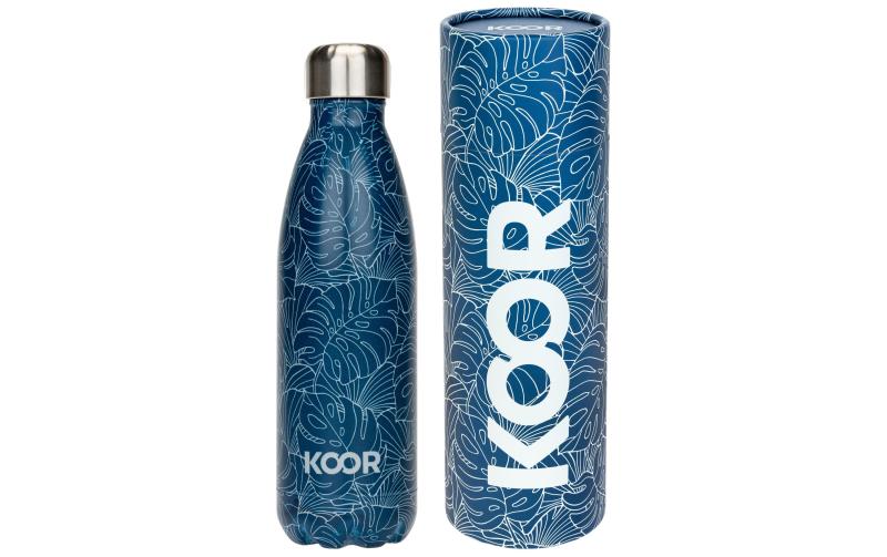 KOOR Flasche Thermo 500ml Tropical Leafs