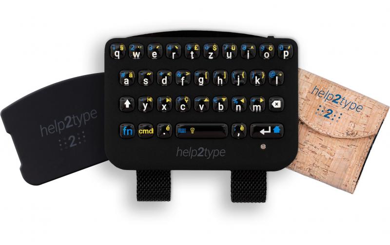 help2type Smartphone Keyboard Black Bundle