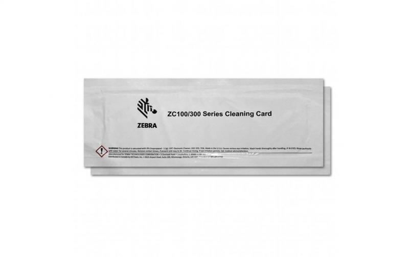 Zebra Cleaning Card zu ZC100/300/350