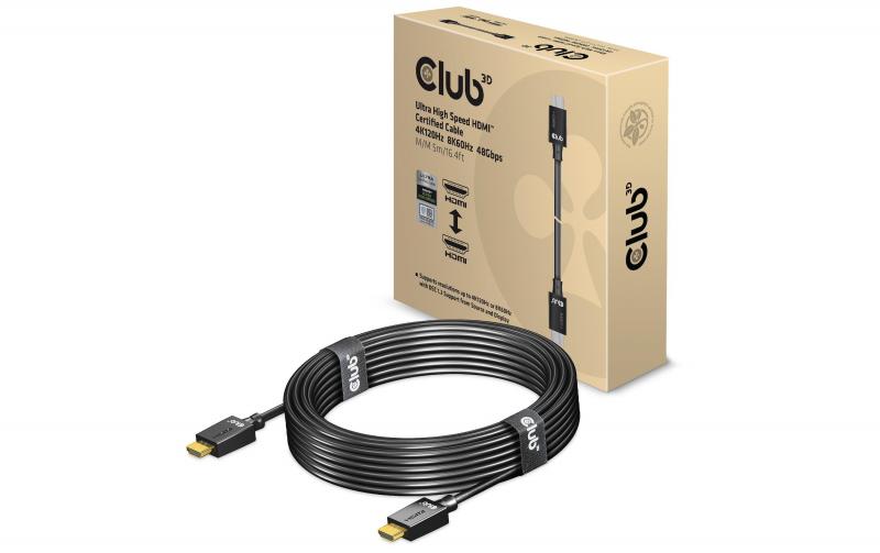 Club 3D, Ultra High Speed HDMI 2.1, 8K 60Hz