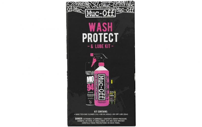 Muc-Off Wash, Protect and Dry Lube Kit