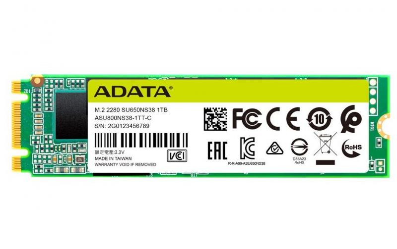 SSD Adata Flash SU650 3D, 1TB, M.2.2280