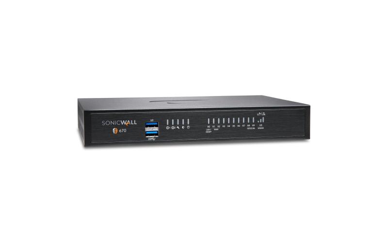 SonicWALL TZ-670 Total Secure Advanced