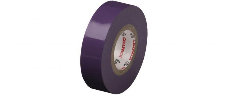 Cellpack, Isolierband, 10m x 15mm, violett