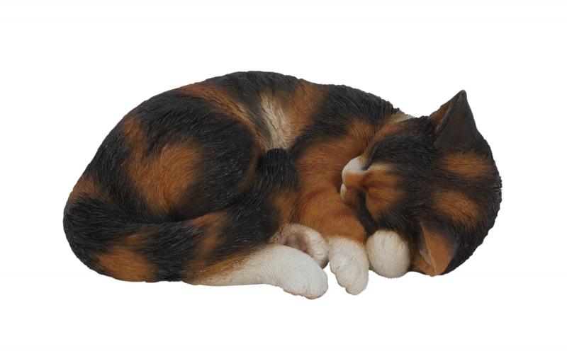 Vivid Arts Katze schlafend, Polyresin