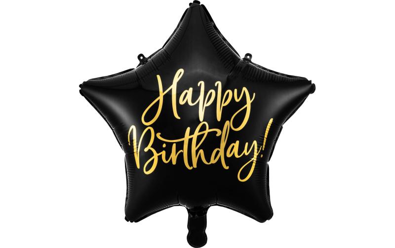 Partydeco Folienballon Happy Birthday