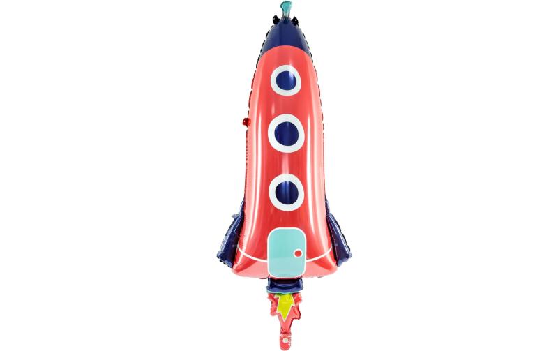 Partydeco Folienballon Rocket