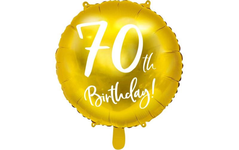 Partydeco Folienballon 70th Birthday