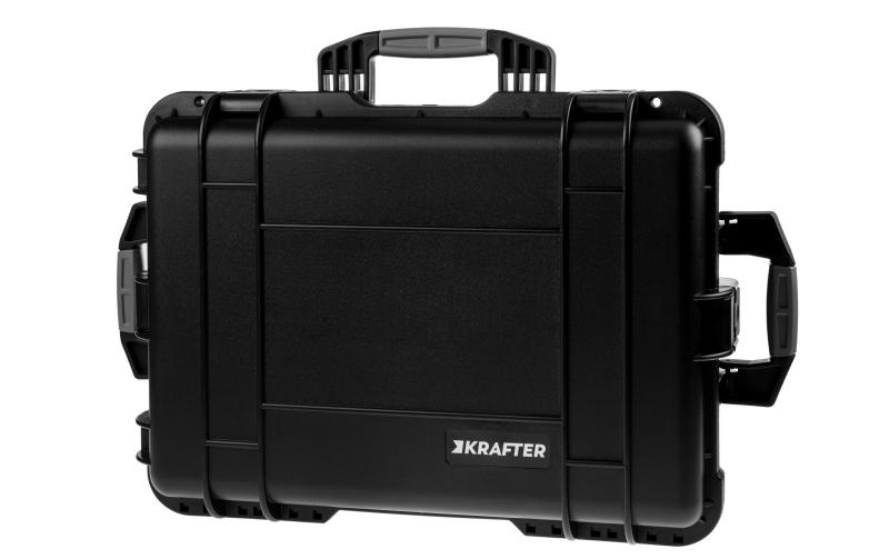 KRAFTER Kunststoffkoffer D5924, schwarz